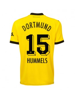 Billige Borussia Dortmund Mats Hummels #15 Hjemmedrakt Dame 2023-24 Kortermet